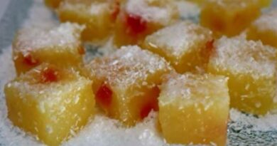 LIMUN KOCKE – osvježavajući kolač sa limunom i pudingom od vanilije