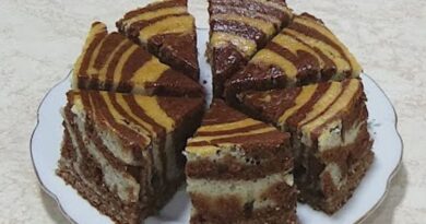 Zebra kolač – starinska sočna i ukusna poslastica