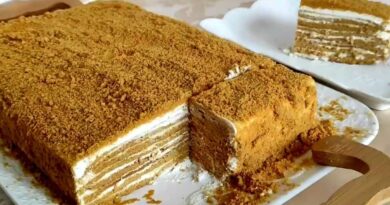 Medena torta MEDOVIK: Najbrža i najukusnija torta od meda bez razvijanja kora!