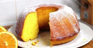 Torta od pomorandže  (posni recept) – spremna za 5 minuta