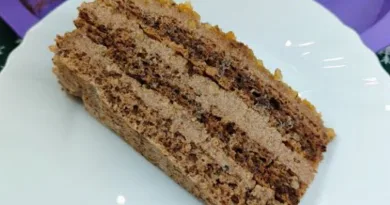 Grilijaš torta – Stara dobra torta sa orasima i čokoladnim filom