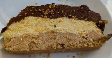 PESAK TORTA, posna, vegan, bez pečenja