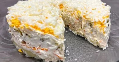 Mimoza slana torta – kremasta i neodoljivo ukusna