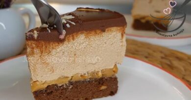 NAJUKUSNIJA SNICKERS TORTA-Brz i jednostavan recept