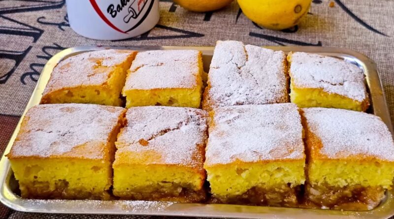 Ovo je onaj pravi starinski Bakin kolač sa jabukama