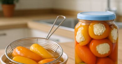 Punjene gambije sa sirom – recept za savršen zimnicu