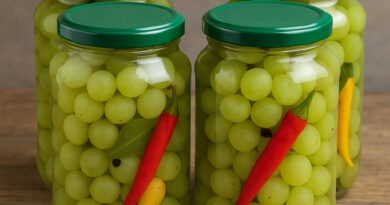 Ljuto grožđe – recept za zimnicu iz 3 tegle