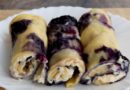 Palačinke iz rerne sa borovnicama i vanila kremom–savršen desert