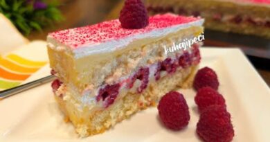 Kolač Malina – ne peče se, lagan i sočan recept