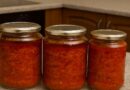 Domaći Ajvar – Recept od 8 kg Paprika i 3 kg Patlidžana