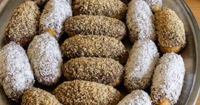 Posni ježići – Mekane i Sočne Kiflice Uvaljane u Kokos