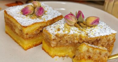 Najsočniji kolač sa jabukama i orasima – recept na čaše
