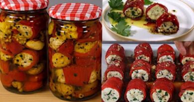 Grčki recept: Punjene pečene paprike sa sirom i orasima