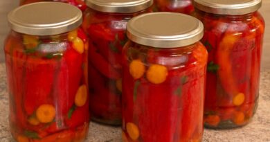 Recept za Peglane Paprike