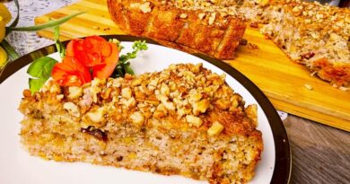 Sočan kolač sa jabukama i orasima bez brašna – brz recept