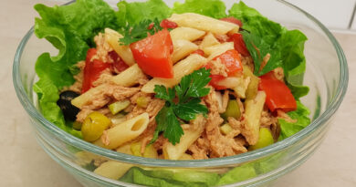 Salata od tjestenine i tunjevine – brza i osvežavajuća letnja salata