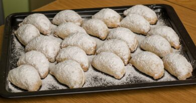 Posne vanilice – Najlepši recept za mekane i mirisne kolačiće